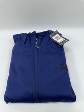 Under Armour Fleece Full Zip Hoodie Men s 3XL Navy