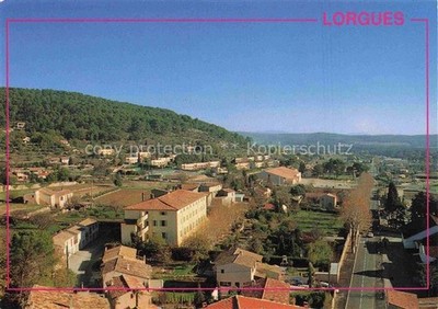 Lorgues 83 Var Vue générale Route de Draguignan Notre-