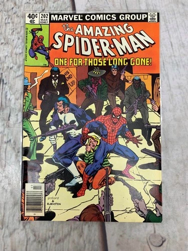Amazing Spider-Man #202 (Mar 1980) – VF/NM | Punisher Returns!