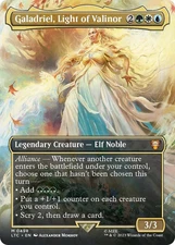 MTG Galadriel, Light of Valinor (Borderless) [The Lord of the Rings: Tales of Mi