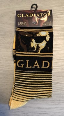 New Extremely Rare Gladiator Movie Crew Socks This Is Sparta Shoe Size 6-12 Y2K