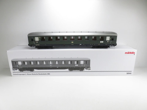 (1HOL401) Märklin 58144 Vagón Tren Rápido 2. Clase DB, 1 DC, EMBALAJE ORIGINAL | Zustand: Gebraucht