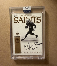 Panini Honors 2018 Encased Michael Thomas Saints Scripted Signatures Auto /2