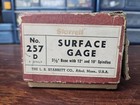 New ListingStarrett No. 257D Surface Gage With 12” & 18” Spindles And Scribe Case hardened