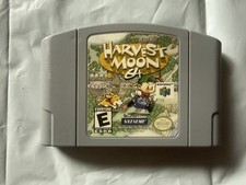 Harvest Moon N64 Nintendo 64 Authentic Game Cart Cleaned Tested