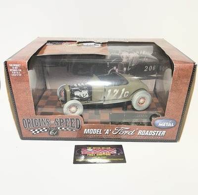 #ad Highway61 Origins Of Speed 1:18 1929 Ford Model A Roadster Hot Rod #121c 50160 $79.95