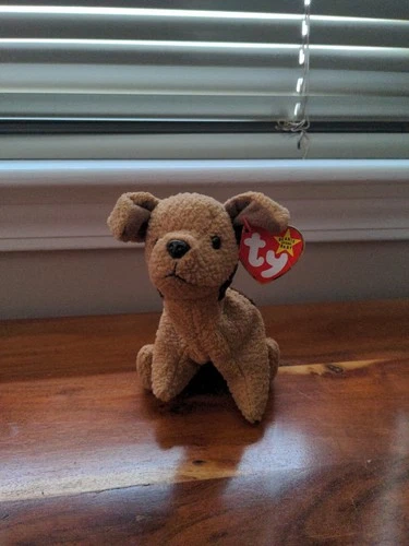 VTG Beanie Baby Tuffy the terrier w tag