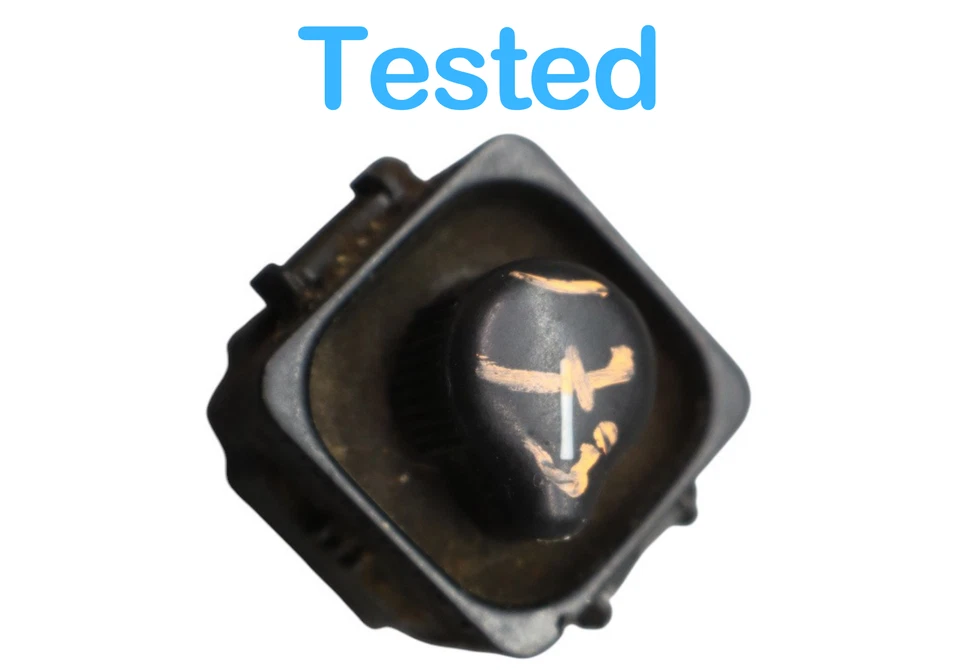 Interruptor de ajuste de espelho retrovisor 90-04 Mercedes-Benz SL500 SL320 1298200610 FABRICANTE DE EQUIPAMENTO ORIGINAL - Imagem 3 de 4