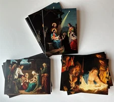 Religious Christmas Cards Nativity Scenes Lot of 12