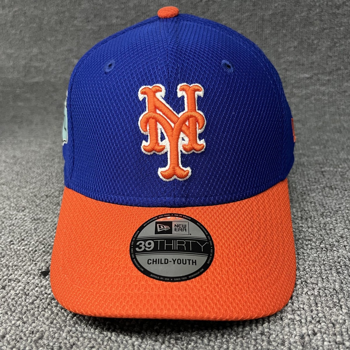 New Era NY Mets 39THIRTY 2017 Spring Training FL Side Patch Youth Hat Blue