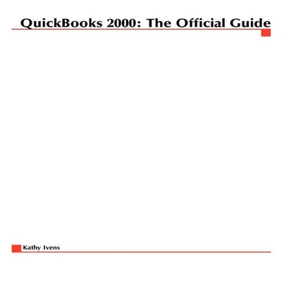 QuickBooks 2000: The Official Guide (2000)  Paperback McGraw-Hill