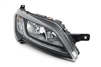 Fiat Ducato Scheinwerfer Rechts Vorne Schwarz LED DRL DRL 14- Headlamp Passagier