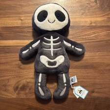 AUTHENTIC NWT Jellycat Skeleton Bob Spooky Halloween Plush - RETIRED HTF