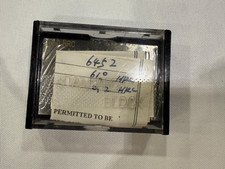 One Rockwell C Scale ("high" 60-70 HRC), Hardness Calibration Test Block