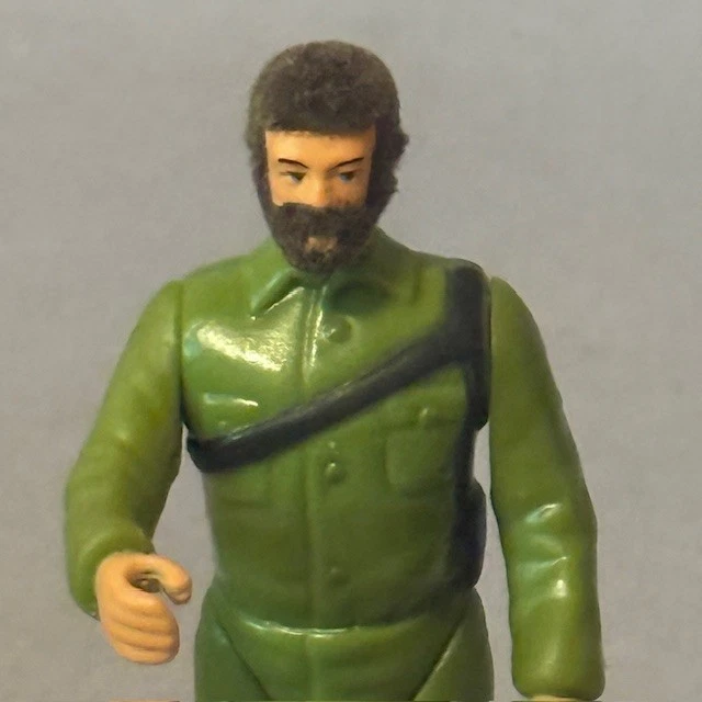 Figura de acción de colección Flocked Beard Gi Joe juguete 2016 Hasbro miniatura soldado EE. UU. Foto 2 de 4