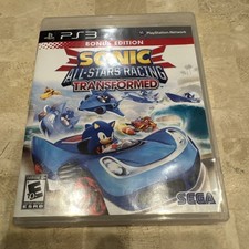 PlayStation 3 PS3 Game Sonic & All-Stars Racing Transformed