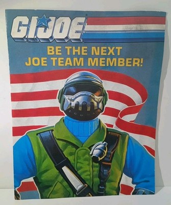 1987 G.I. GI Joe Lot Mail Away Steel Brigade Be the Next Joe Team Member Catalog
