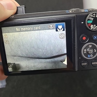 Canon Powershot SX260 HS Green 12.1MP 20x Digital Camera - No
