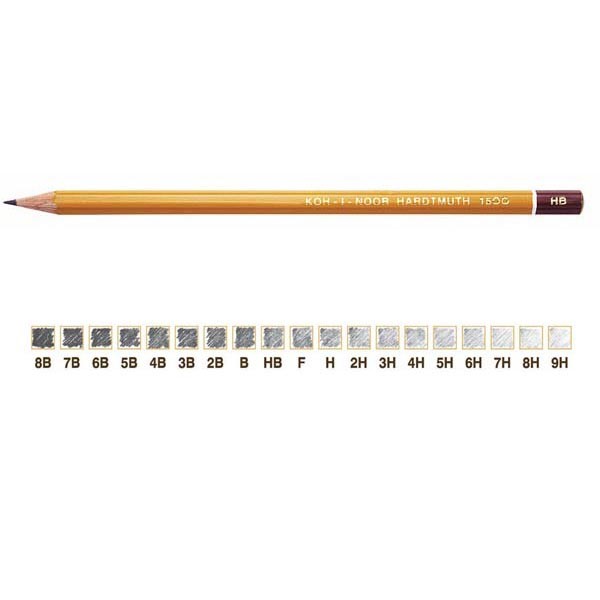 1500 matita di grafite 4b 12 pezzo(i) - Immagine 3