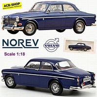 Volvo Amazon 121 ZweitüRer 1961-66 Typ: B18 A Mitternachtsblau 1:18 Norev 188740