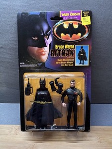 Lot De Figurines Kenner 1993 - Véhicules Et Personnages Batman - Série Vintage