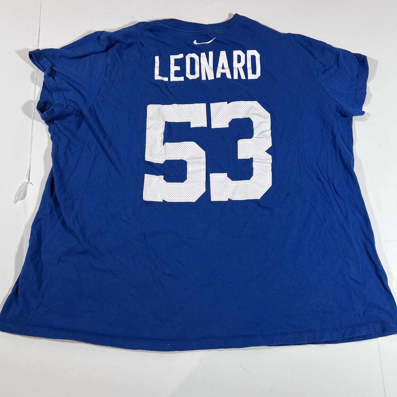 The Nike Tee Shaquille Leonard Indianapolis Colts #53 T-Shirt Women's XL thumbnail 7