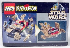 Lego Star wars Retired Sealed  Luke Skywalker Ben Kenobi #7110 Landspeeder 1999!