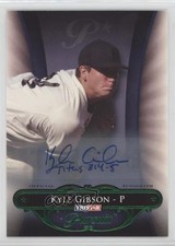 2010 TRISTAR Pursuit Green Auto 8/25 Kyle Gibson #91 Auto 0af