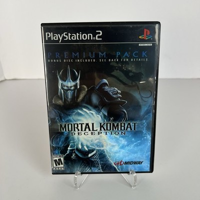 Mortal Kombat: Deception Subzero Premium Sony PlayStation 2 No Bonus Disc PS2