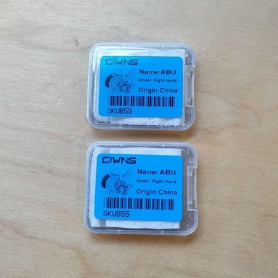 Two sets of drag clickers for Abu Ambassadeur