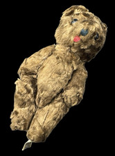 Vintage Dakin Teddy Bear 7 Inch Plush Stuffed Toy Made In Poland Brown Bear