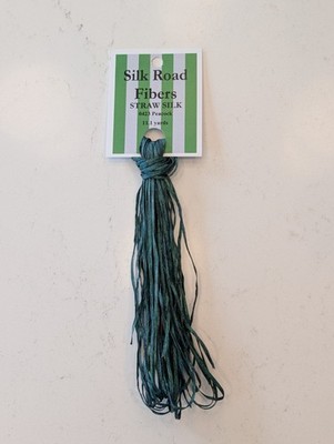 Silk Road Fibers Straw Silk 0423 Peacock