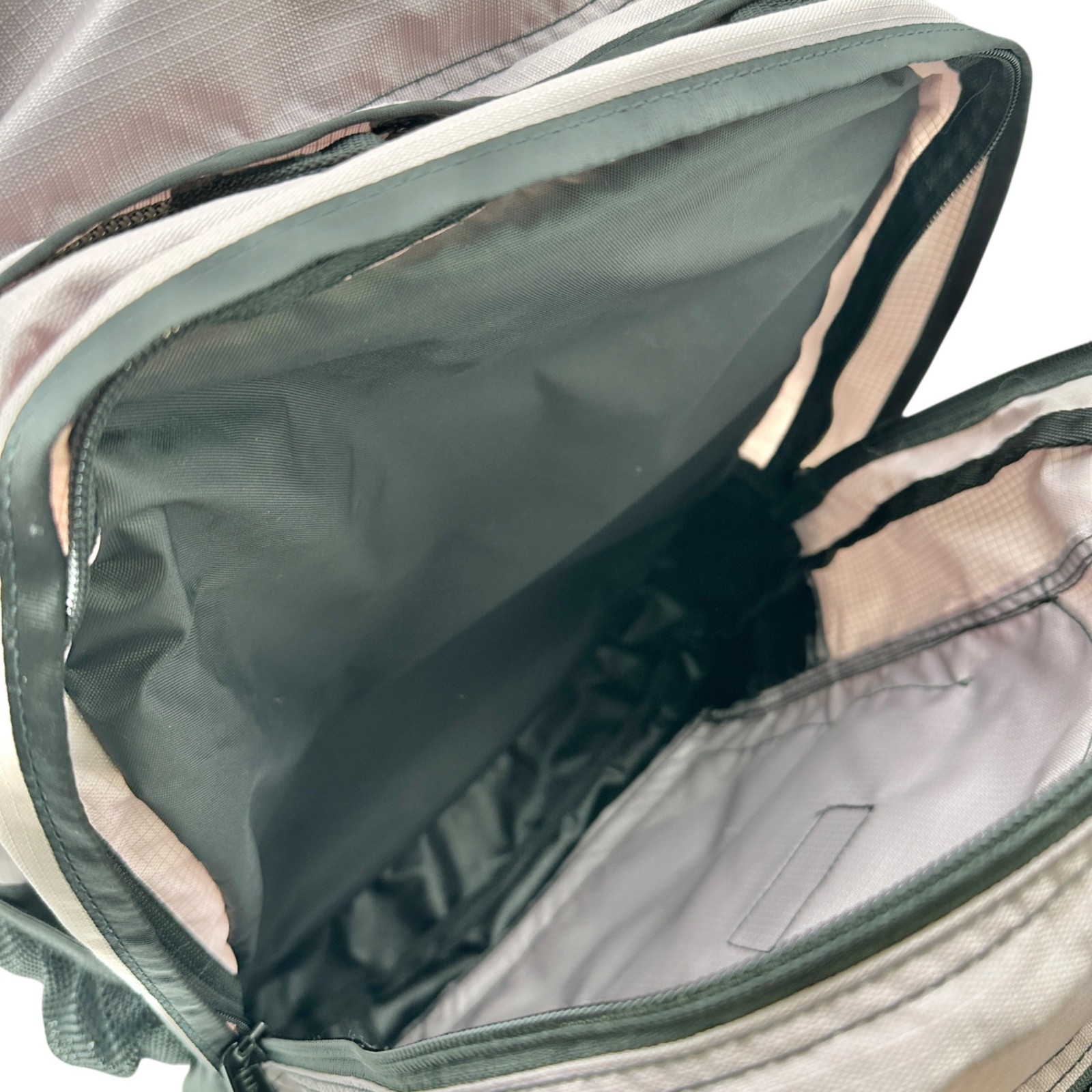 LL Bean Backpack Pink Black Multiple Compartments… - image 9