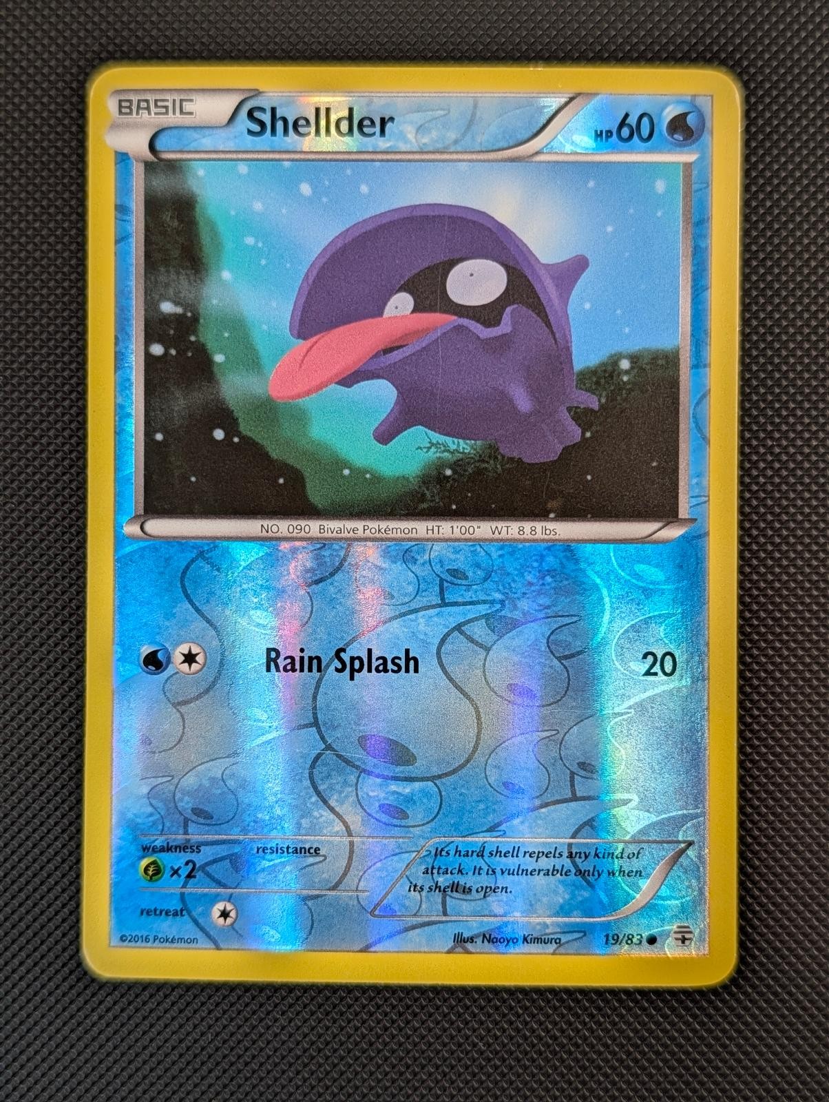 Shellder 19/83 Common Generations Pokemon Reverse Holo LP