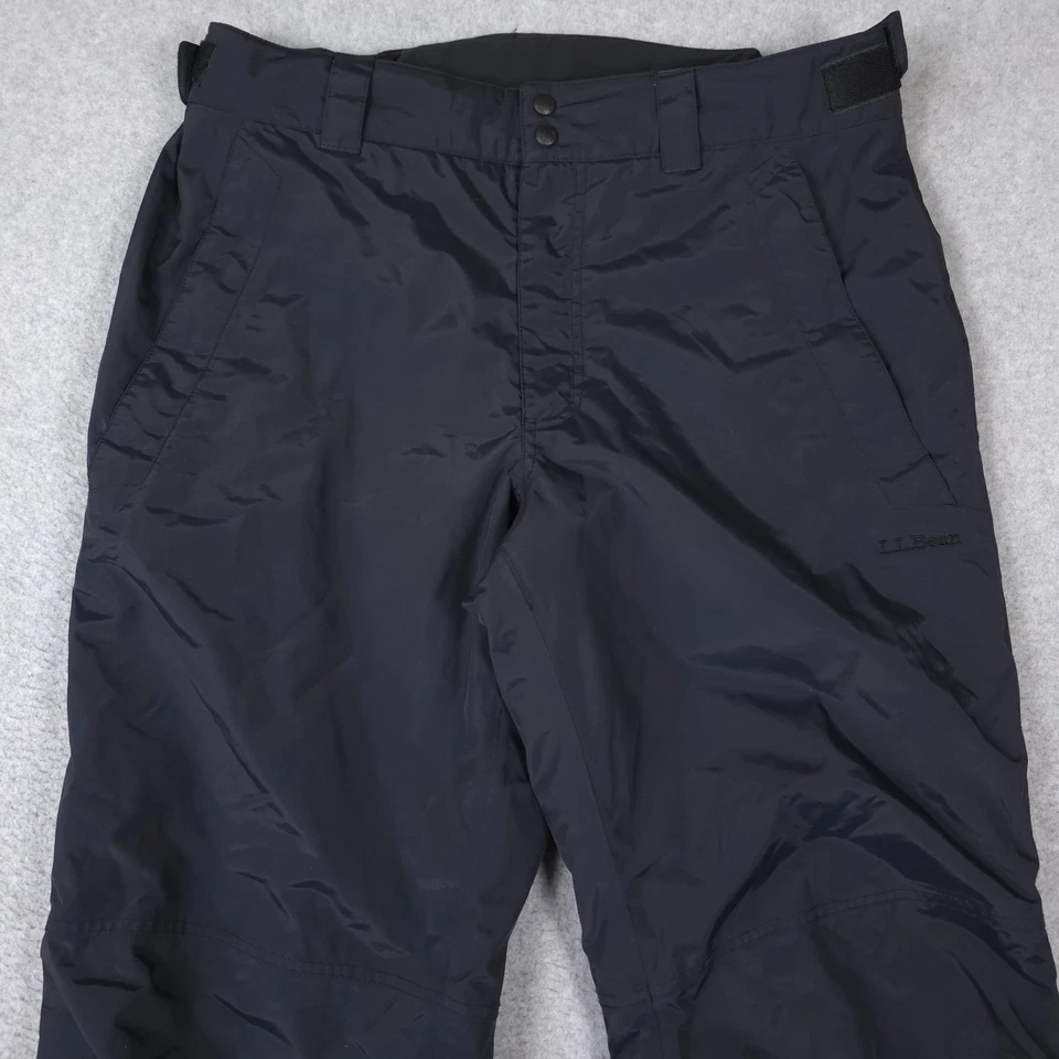 LL Bean Pants Mens Large Waterproof Ski Snow Winter Insulated Cold Weather - Image 2 of 4
