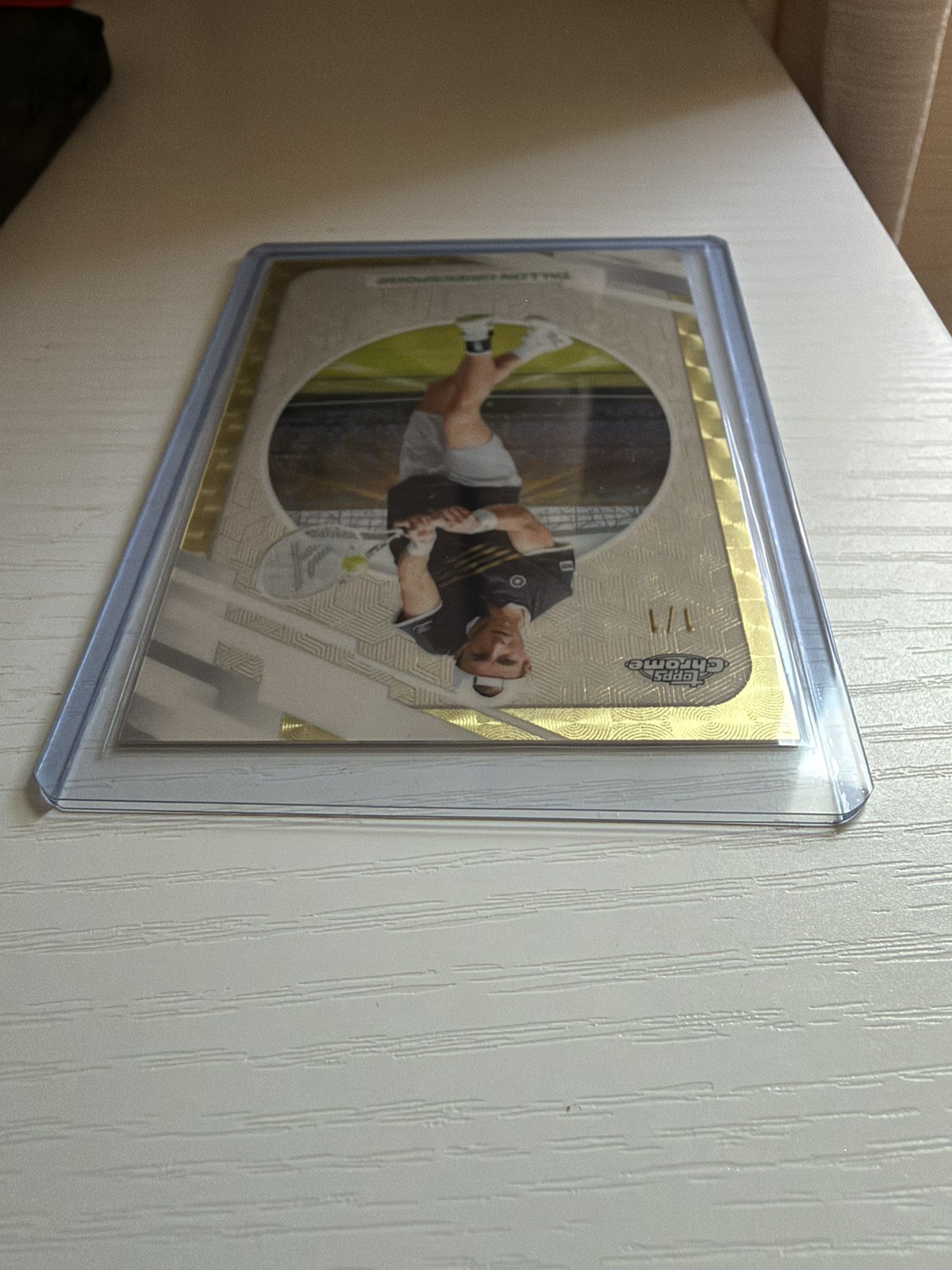 Topps Chrome Tennis 2026 Tallon Griekspoor Superfractor #106 1/1  view 6