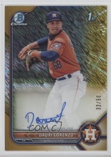 2022 Bowman Chrome Prospect Gold Shimmer Refractor 32/50 Dauri Lorenzo Auto 6o3