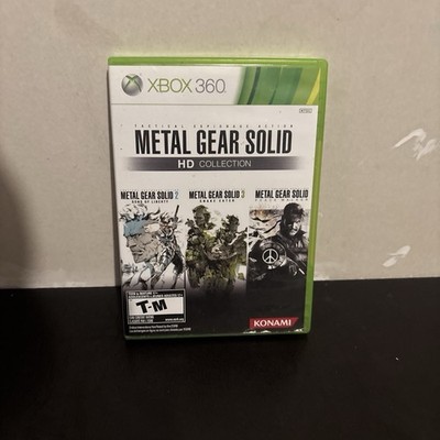 Metal Gear Solid HD Collection (Xbox 360) CIB COMPLETE IN BOX 2-Disc
