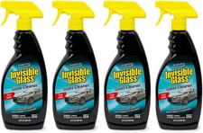 92164-4PK Premium Glass and Window Cleaner for Auto and Home Cleans Glass, Windo