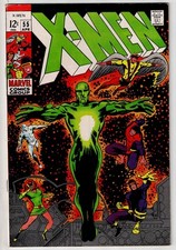 X-MEN #55 (1969) VF+ ORIGIN OF ANGEL CLASSIC COVER MARVEL SILVER AGE