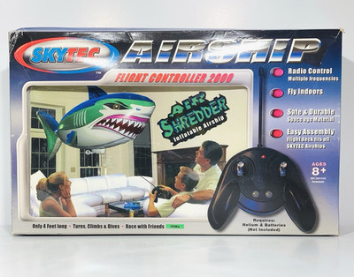 Vintage SkyTec Air Shredder Remote Control Shark with Transmitter NIB