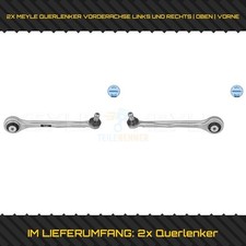 2X MEYLE LENKER, RADAUFHÄNGUNG VORDERACHSE LINKS + RECHTS OBEN VORNE FÜR AUDI