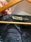Gap 1969 Straight Fit Black Jeans — photo 3