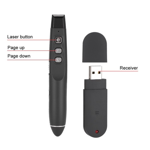 PP-820A PPT Page Turning Pen Remote Control Wireless Presenter Electronic PPT FY - Afbeelding 6 van 15