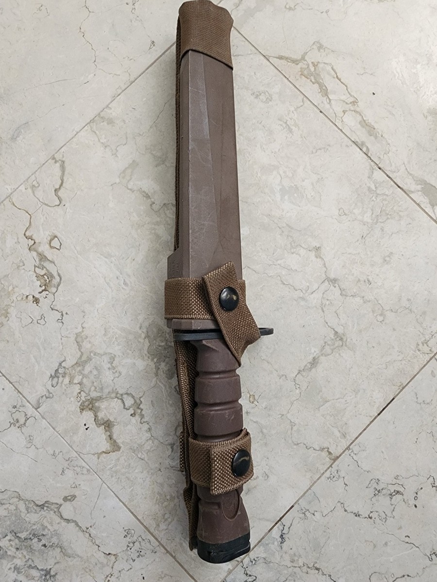 USMC Issued Ontario Knife OKC 3S Bayonet with 8