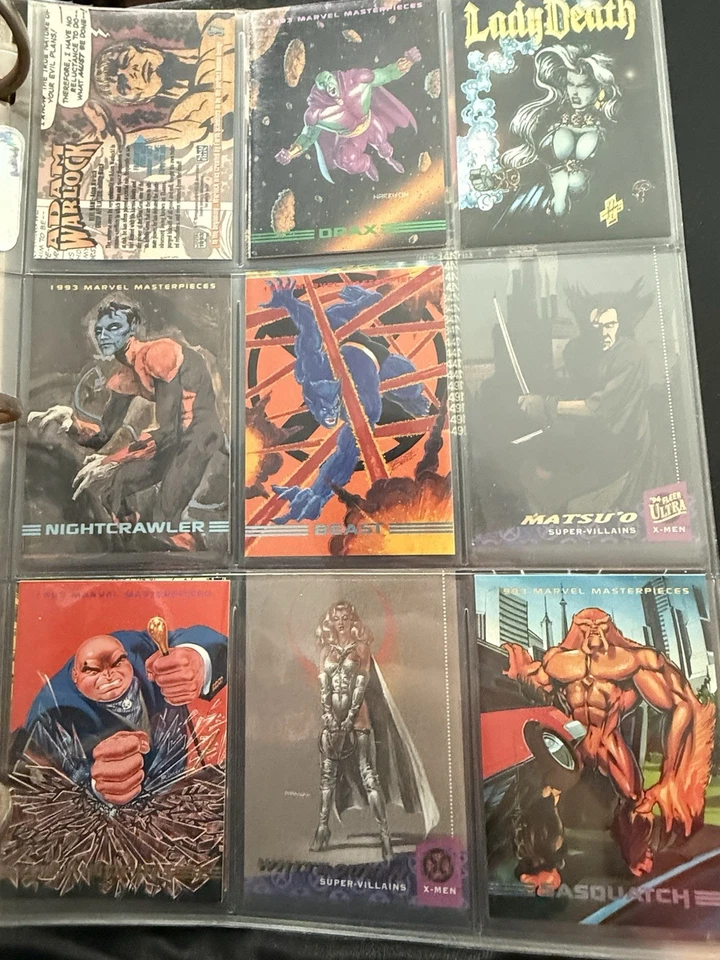 Tarjetas coleccionables de Marvel 1993-1994 Foto 4 de 4