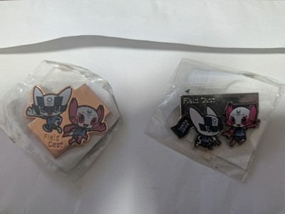 2020 Olympic Character Badges 2 Types