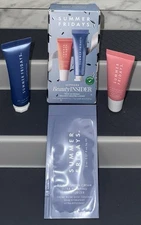 3 Pack Sephora Beauty Insider Set SUMMER FRIDAY Jet Lag Mask & Lip Balm NIB
