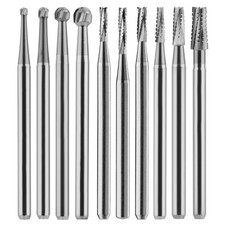 FG Surgical Carbides FGOS Burs 25mm Length 50/100pcs Round / Flat End Cylinder