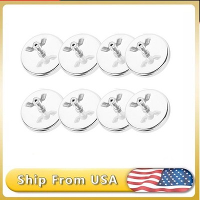 (8 Pack) Heavy Duty Magnetic Flag Holder for Oversize 8 - Pack Replacement US
